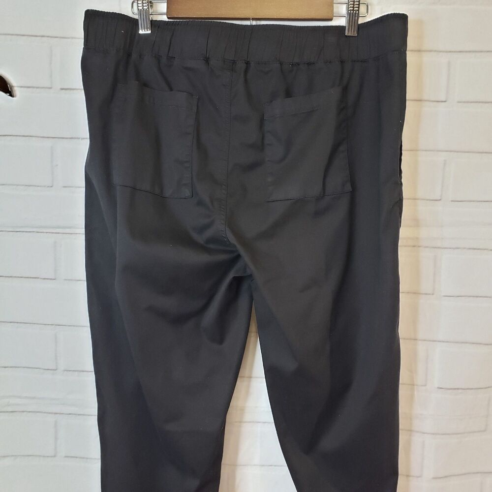 Buffalo David Bitton Black Tencel Loose Jogger Pants womens size L large - Picture 3 of 8